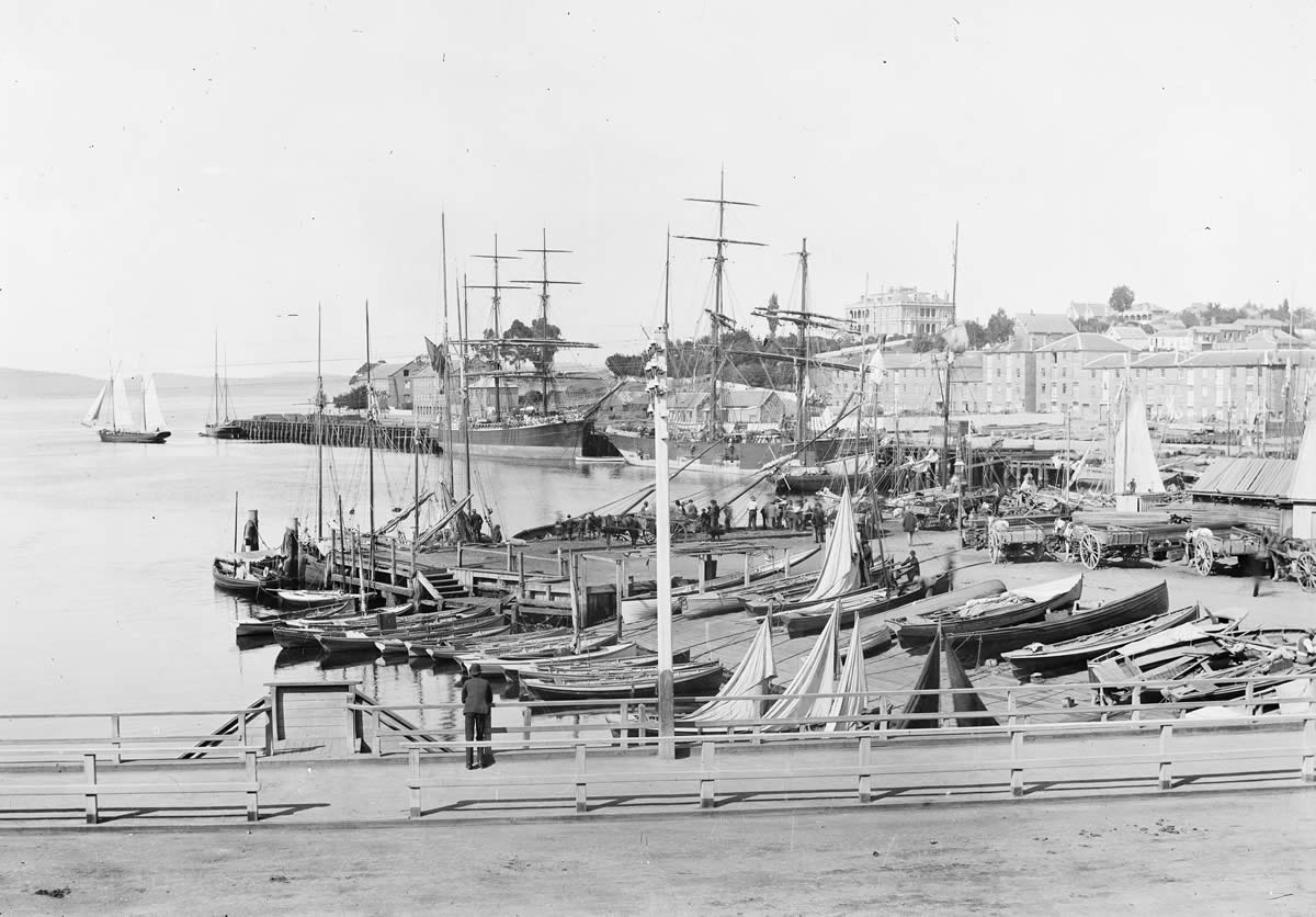 Hobart Wharves and Battery Point