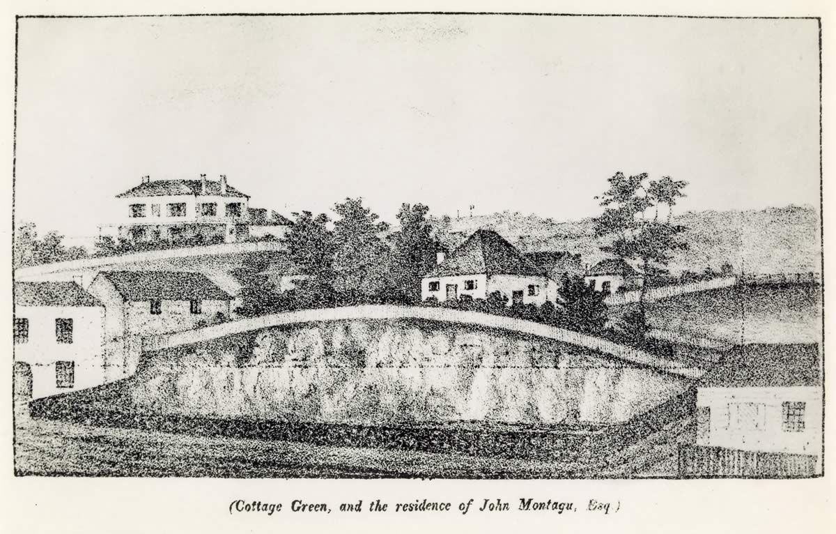 Stowell home of John Montagu Esq  Hobart Town Magazine January 1834